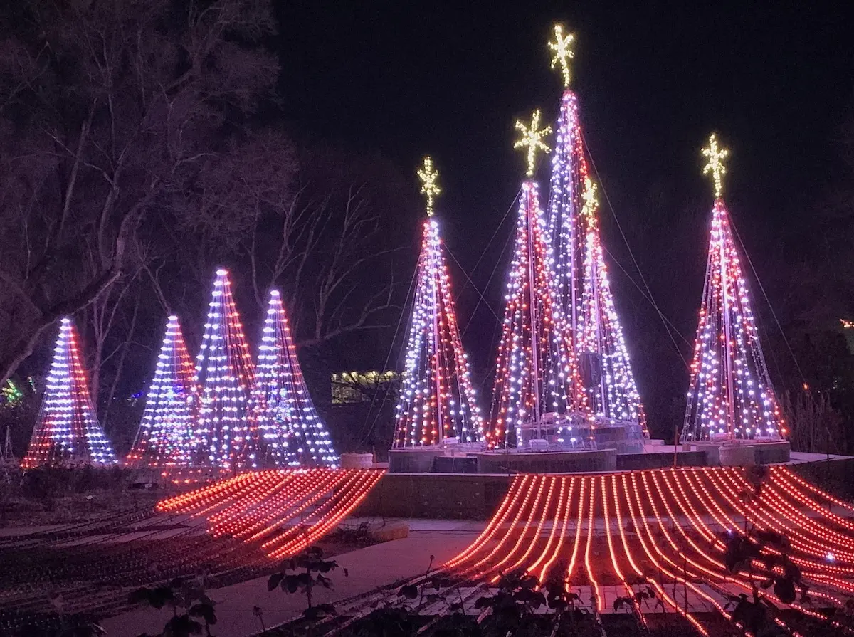 Illuminations at Botanica - Wichita, Kansas