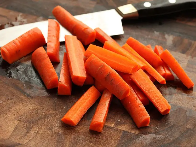 vegetabes prepped for roasting